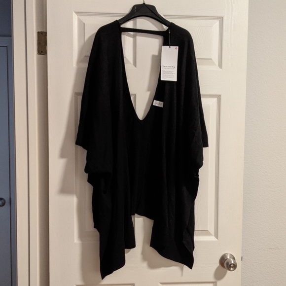 NWT lululemon Free To Coast Wrap in Black - Picture 4 of 9